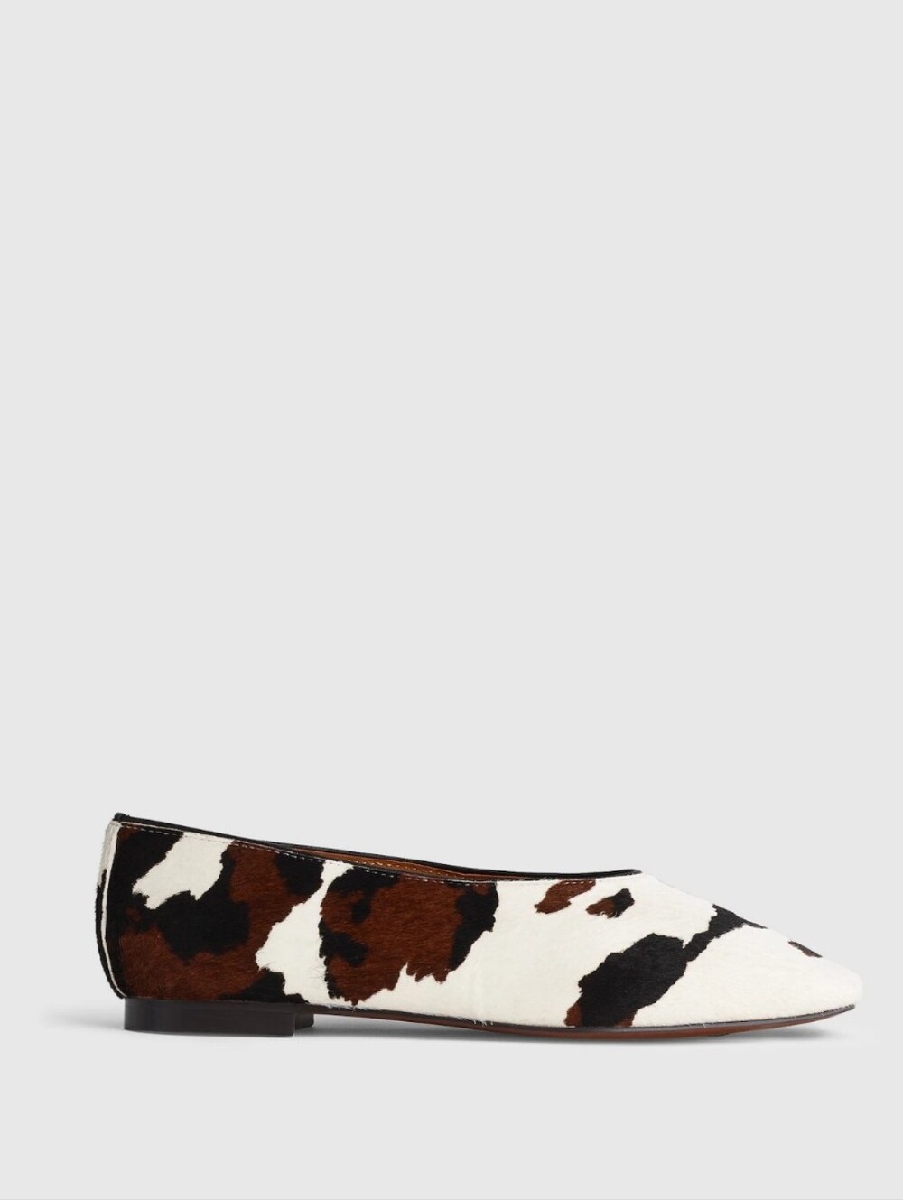 Madewell The Mylie Ballet Flat - Dark Carob Multi